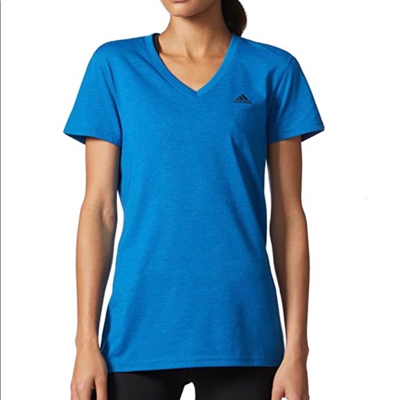 turquoise adidas top